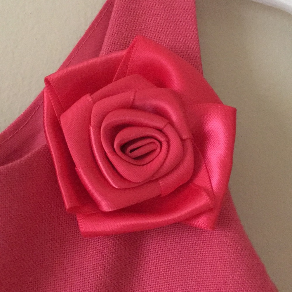 Ribbon striped dress - Picture 3 of 4